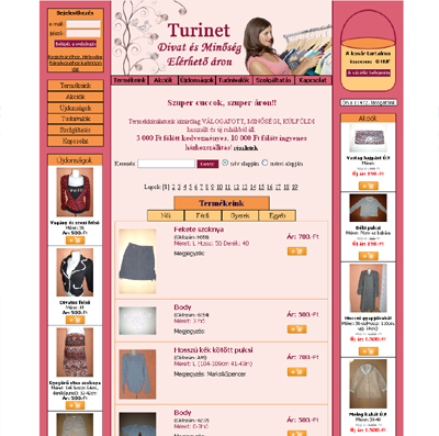 turinet webáruház